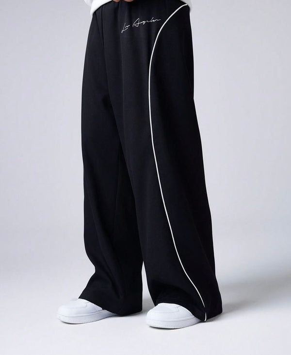 بنطلون ميلتون واسع الساق